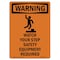 Signmission OSHA WARNING Sign, Watch Your Step Safety W/ Symbol, 24in X 18in Decal, 18" W, 24" L, Portrait OS-WS-D-1824-V-13715 - alternate 1